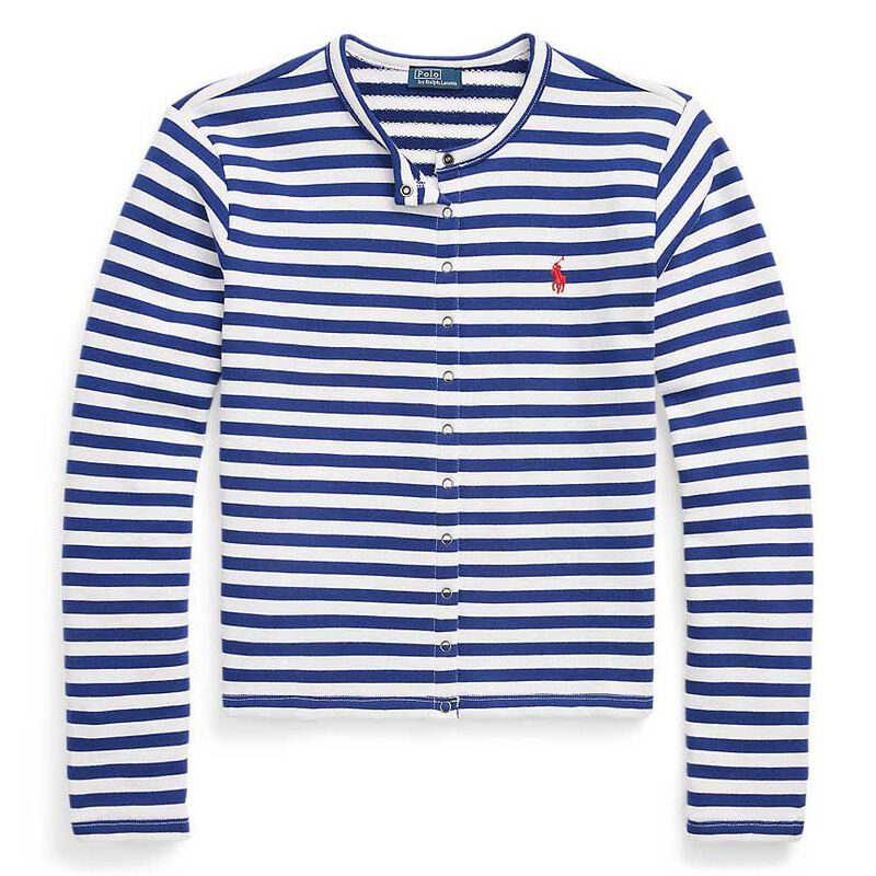 Polo Ralph Lauren Striped French Terry Cardigan image number 2
